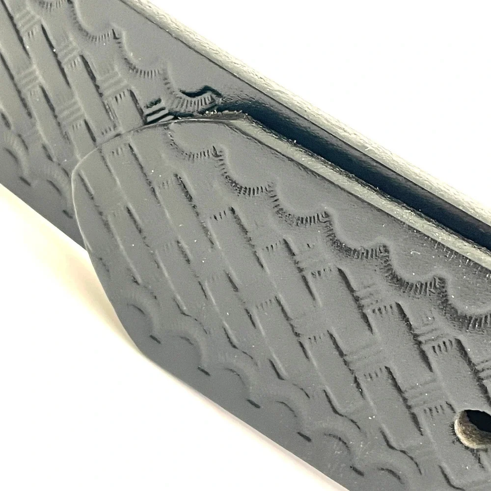 Boston Leather Garrison Belt Basketweave Full Grain Leather Black 6505 Size 38